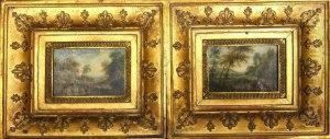 Figures In Arcadian Landscapes by Jan Frans Van Bloemen (Orizzonte)