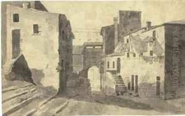 View Of A Street In Rome - view 1