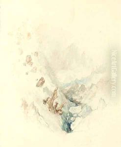 Over the Drance by Joseph Mallord William Turner