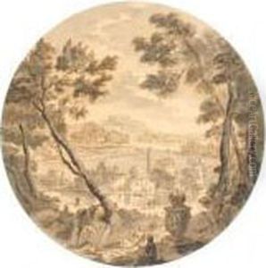 Paysage Classique Anime by Jan Frans Van Bloemen (Orizzonte)