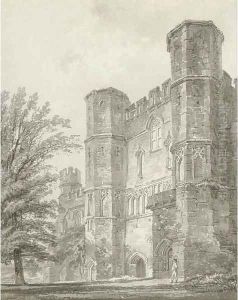 The Abbey Gate, Battle Abbey, Sussex by Joseph Mallord William Turner
