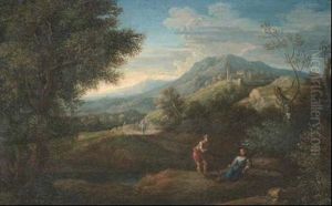 Paesaggio Idilliaco by Jan Frans Van Bloemen (Orizzonte)