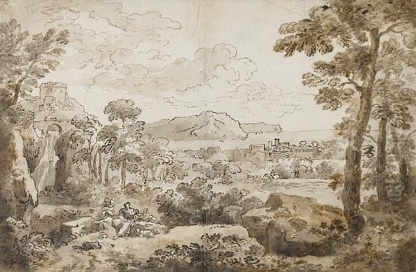 A Landscape In Lazio Near The Sea - view 1