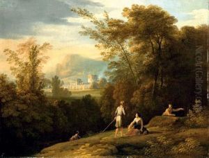 A Landscape With Shepherds, A Town Beyond