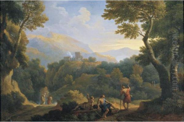 Figures In A Classical Landscape - view 1