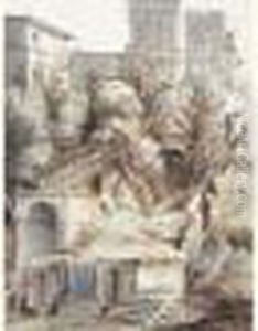 Tivoli, Villa D'este by Jan Frans Van Bloemen (Orizzonte)