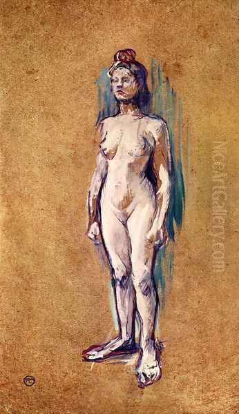A nude woman - view 1