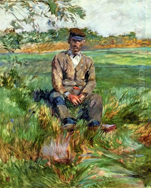 A Laborer At Celeyran - view 1