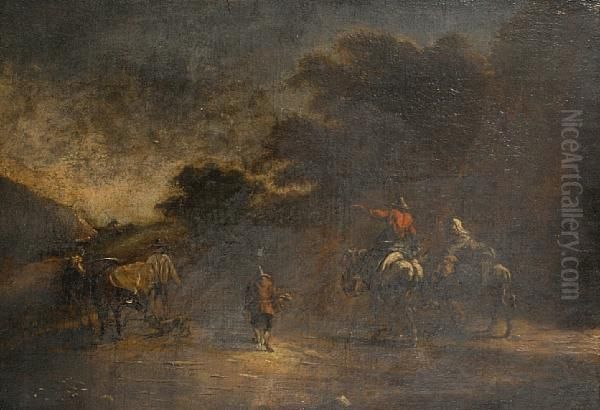 Figures On Horseback - view 1