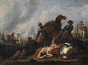 Battaglia by Pieter van Bloemen