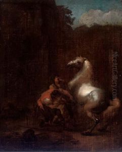 A Farrier by Pieter van Bloemen