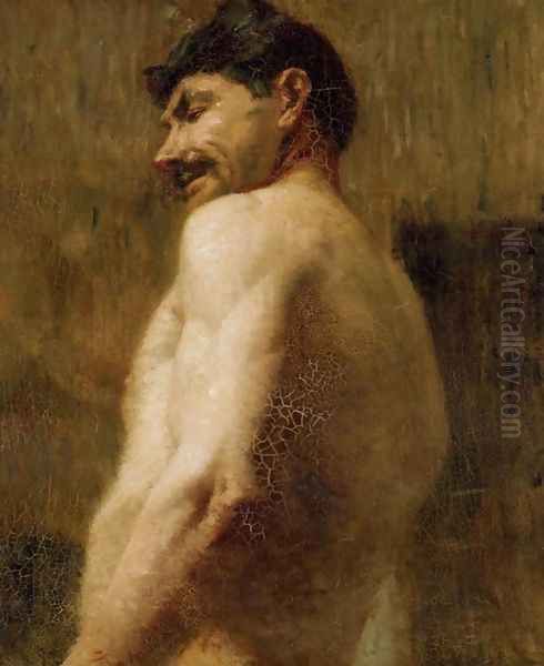 Bust Of A Nude Man - view 1