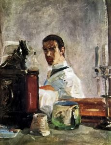Self Portrait Before A Mirror