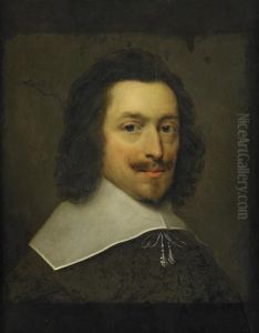 Portratt Forestallande Charles Ii Av England