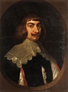 Portrait Of Robert Devereux, 3rd Earl Of Essex by Cornelius Jonson