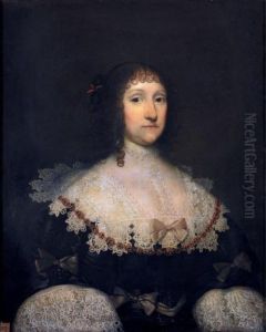 Portrait Of Mary Aldersea, Lady Knatchbull (died 1674)