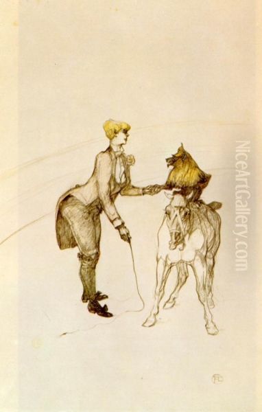 At the Circus, The Animal Trainer - view 1