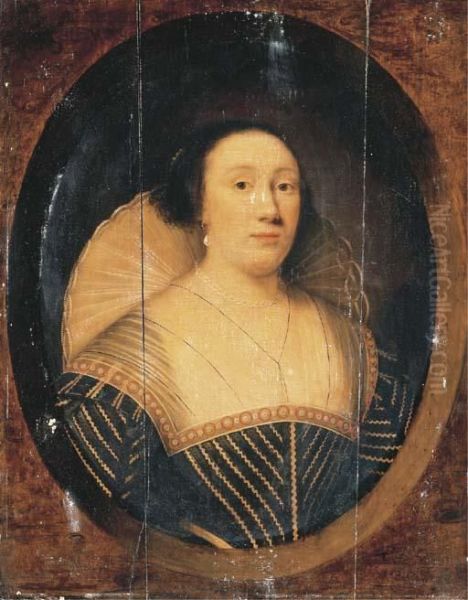 Portrait Of Lady Jane Sanwell, Bust-length - view 1