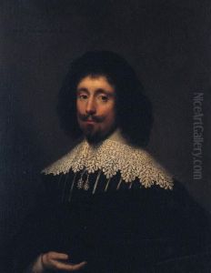 Portrait Of A Gentleman by Cornelius Jonson