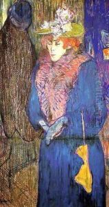 Jane Avril Entering the Moulin Rouge