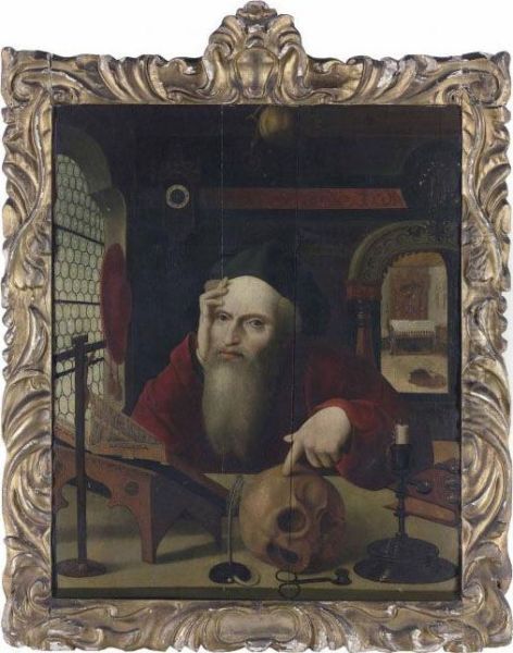 Saint Jerome In His Study - view 1