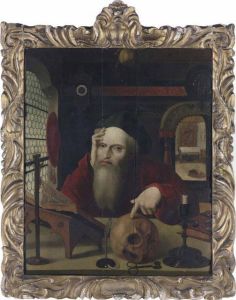 Saint Jerome In His Study by Joos Van Cleve