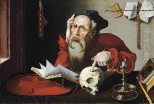 Saint Jerome In His Study