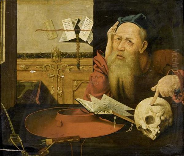 Saint Hieronymus In His Study. - view 1