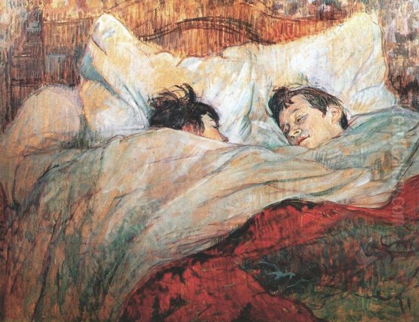 Two Girls In Bed - view 1