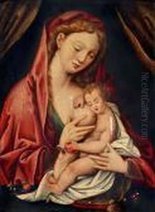 Madonna And Thechild by Joos Van Cleve