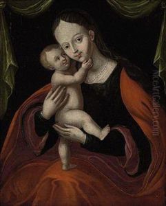 The Virgin And Child by Joos Van Cleve