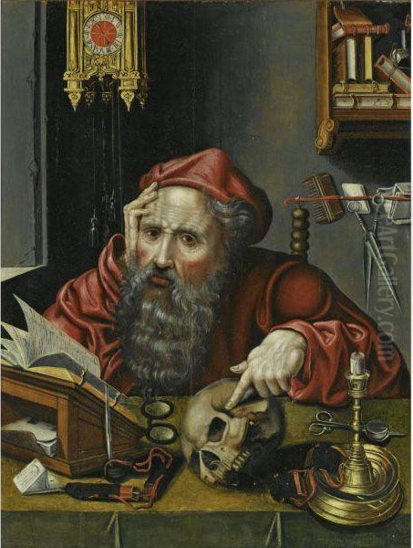 Saint Jerome In His Study - view 1