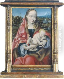The Virgin And Child by Joos Van Cleve