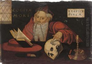 Saint Jerome In His Study by Joos Van Cleve