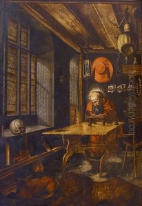 Saintjerome Ecrivant