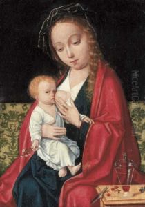 The Virgin And Child by Joos Van Cleve