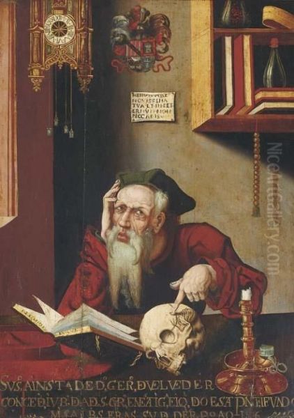 Saint Jerome In His Study - view 1