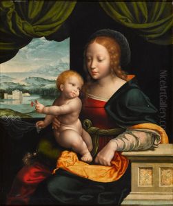 The Madonna Of The Cherries by Joos Van Cleve