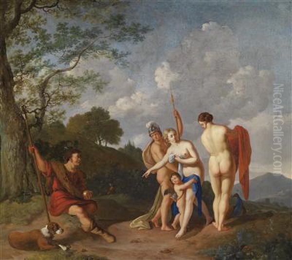 A Landscape With The Judgement Ofparis - view 1