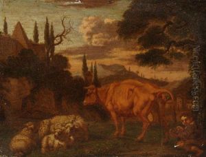 Nachfolge - Landschaft Mit Kuh Nachfolge - Landschaft Mit Kuh