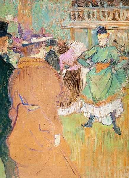 The Beginning of the Quadrille at the Moulin Rouge 1892 - view 1