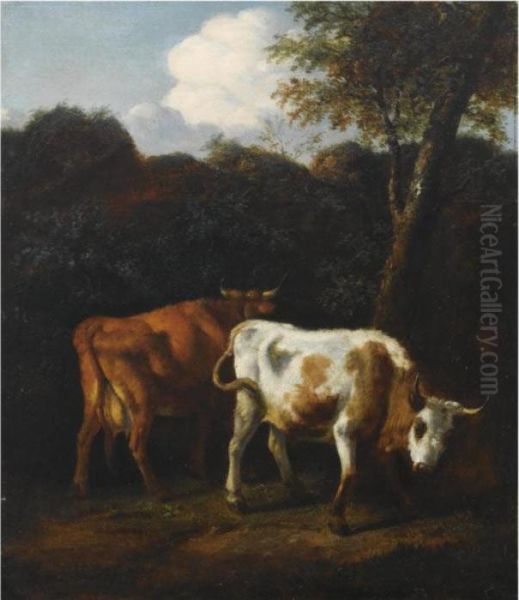 Cows In A Landscape - view 1