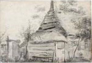A Barn by Adrian Van De Velde