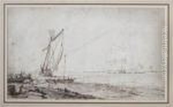 Shipping On An Estuary - view 1
