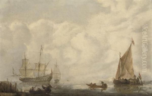 Shipping In A Calm Sea - view 1