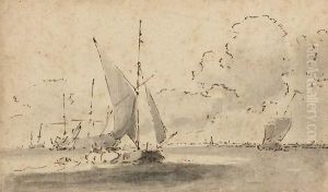 Marine by Willem van de, the Elder Velde