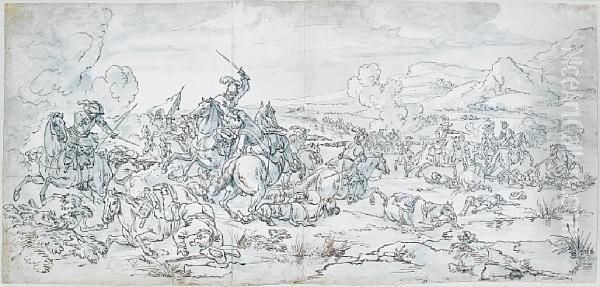 A Battle Scene - view 1