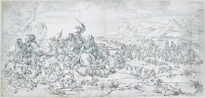 A Battle Scene A Battle Scene