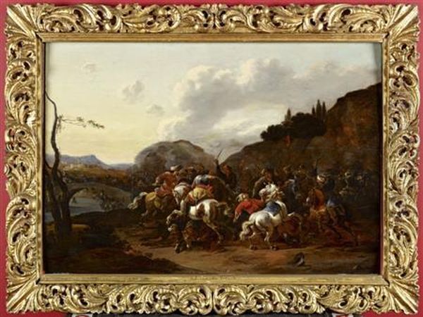 A Cavalry Skirmish - view 1