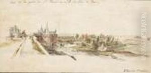 Une Vue De La Porte Saint-pierre A Lille
